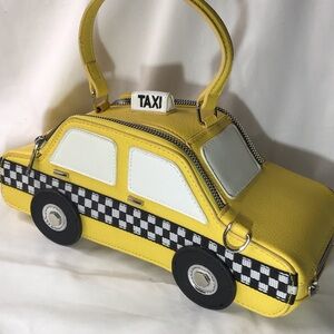 Yellow Taxi Cab Handbag/Crossbody